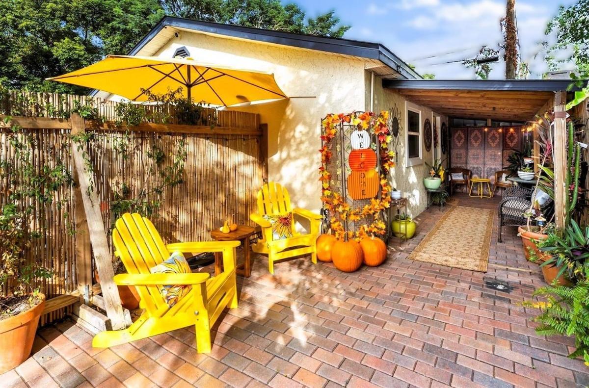 College Park-Orlando 5Star Villa Oasis - Home Away From Home - Quiet Neighborhood-Private Botanical Courtyard - Mins From Eola,Dt, Winter Park - Free Parking & Ev Plug In Екстериор снимка